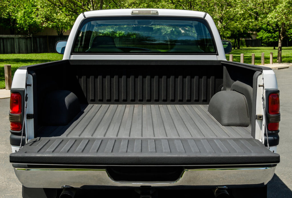 open truck bed