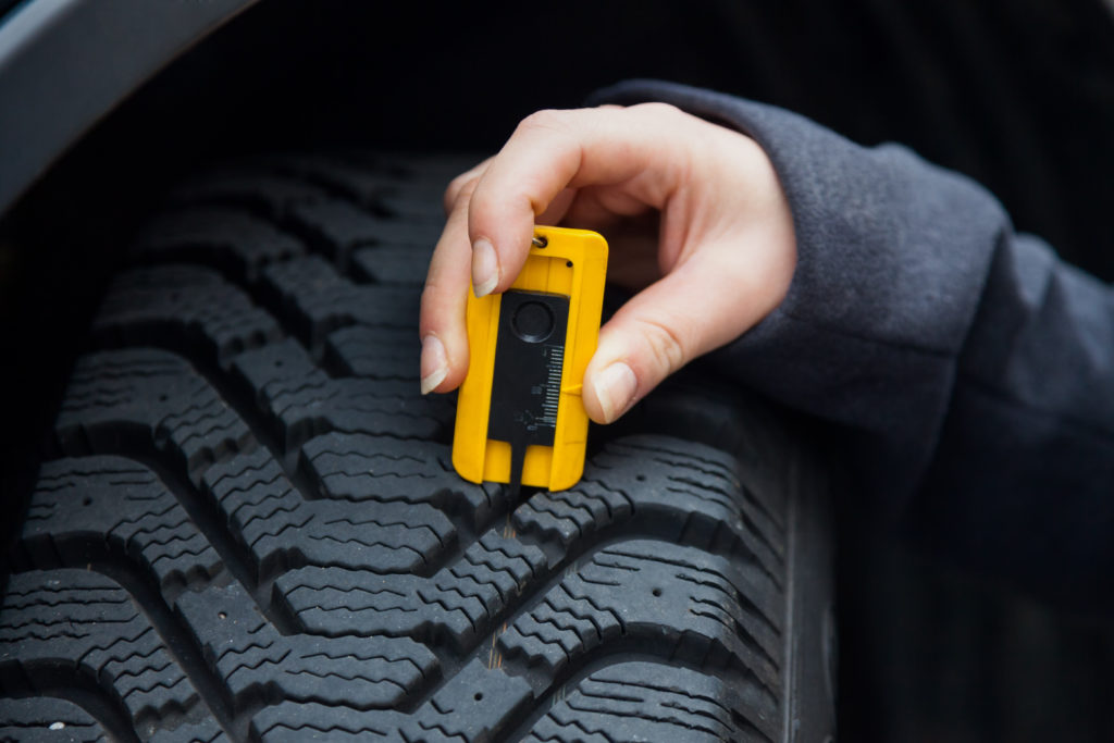 car tire depth