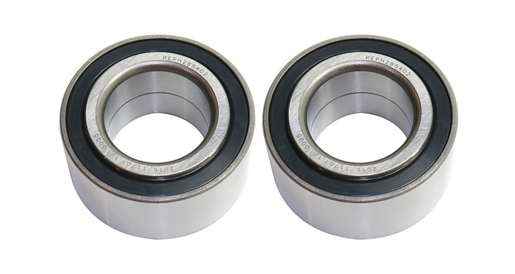 two wheel bearings