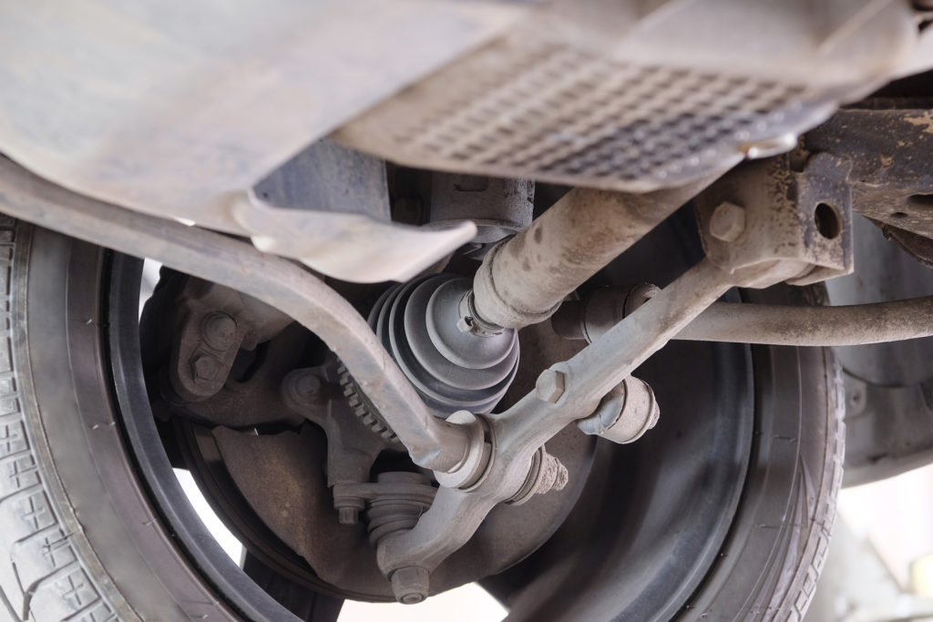closeup cv joint