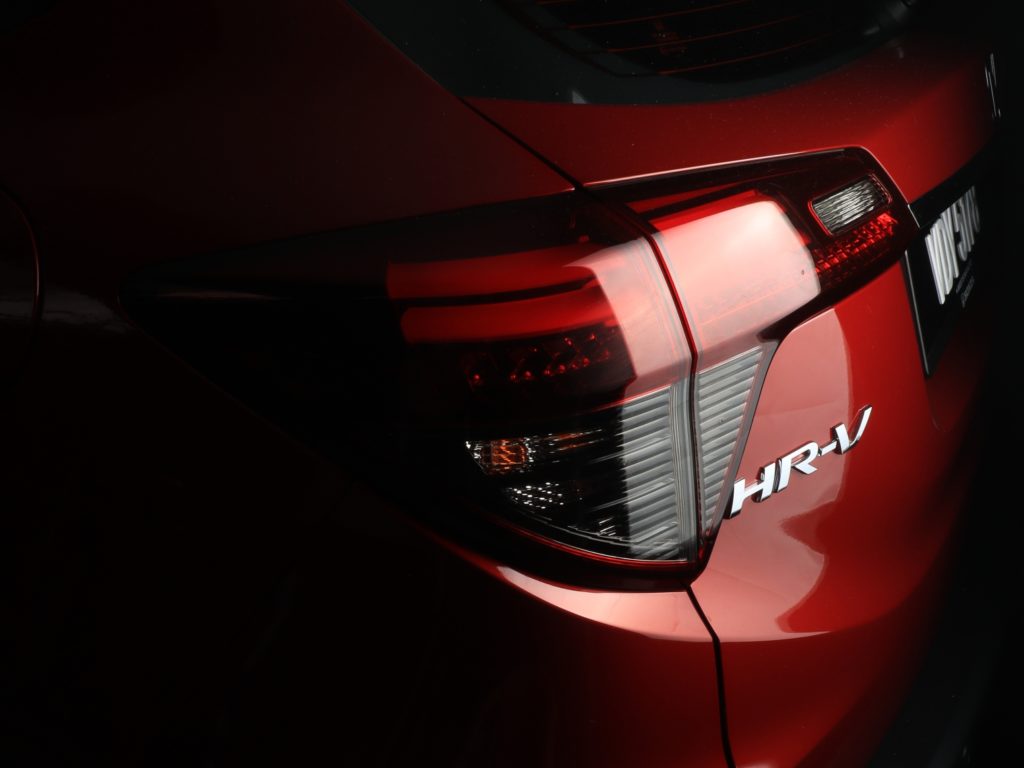 honda hr v in the shadows