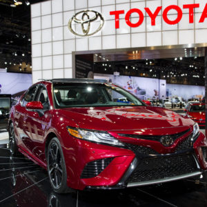 red toyota camry