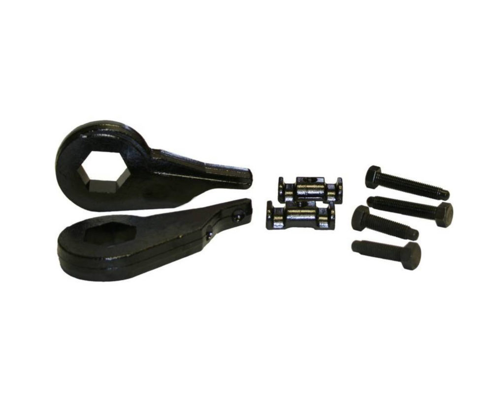 two torsion keys black