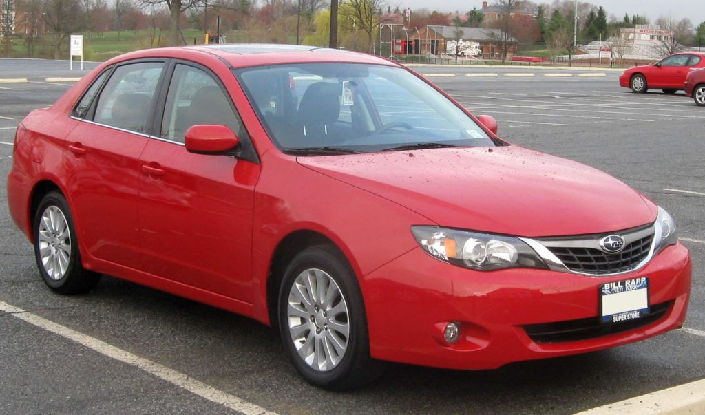 2007 2009 Subaru Impreza sedan