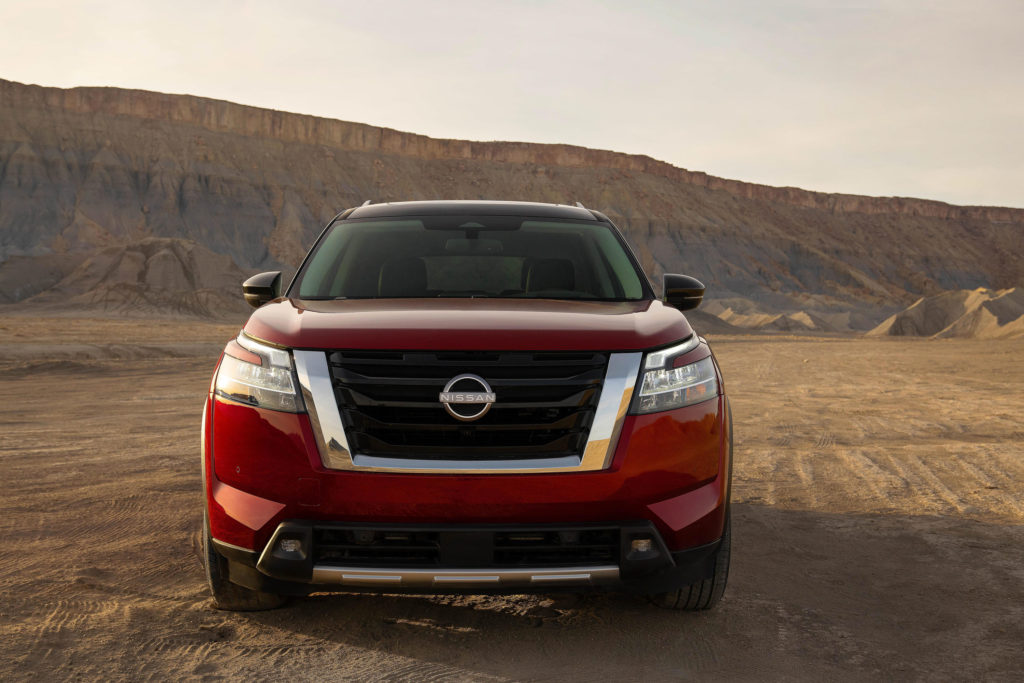 2022 Nissan Pathfinder Front View Nissan USA Newsroom