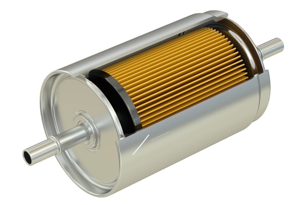 fuel filter of a car