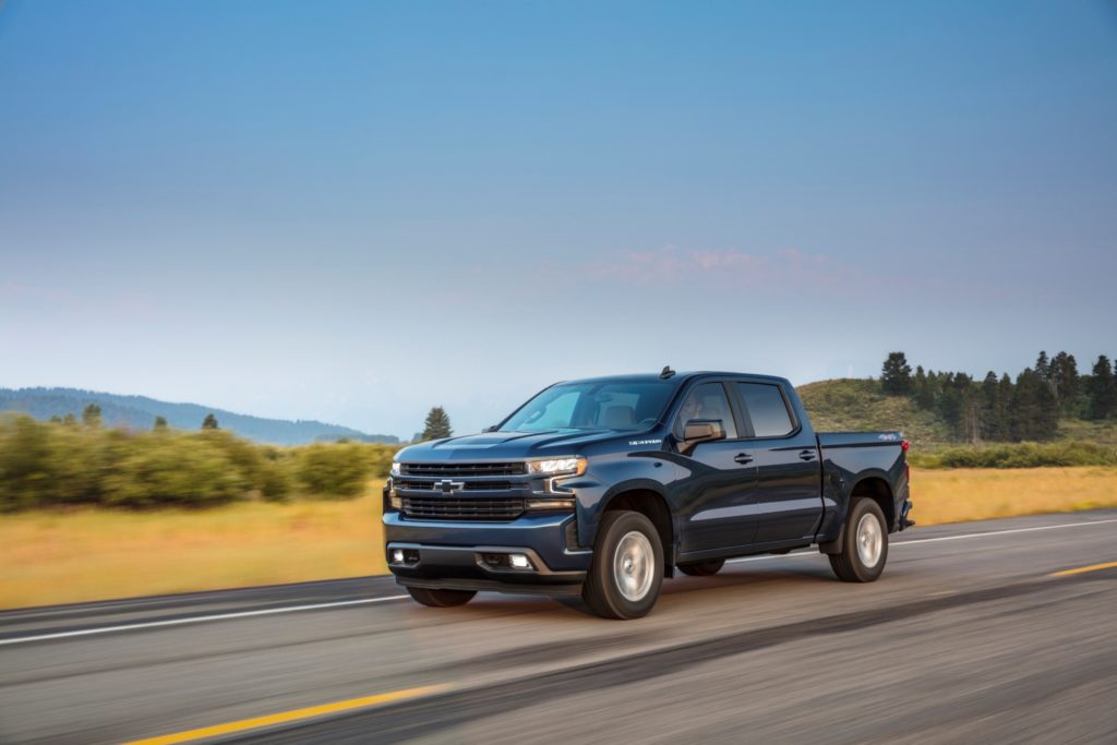 2020 Chevrolet Silverado headlights