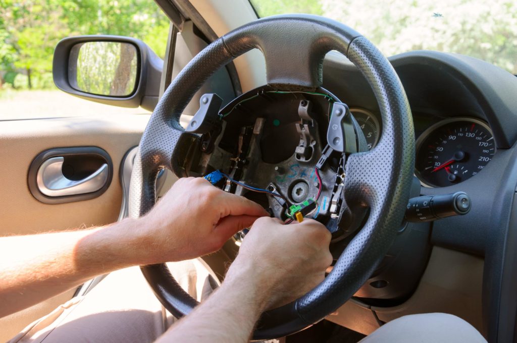 Steering wheel repair