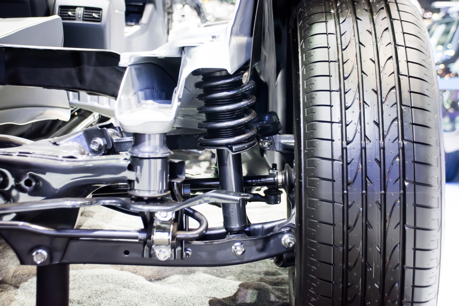 How a Typical Front End Suspension Works (Plus Diagram) - In The Garage ...