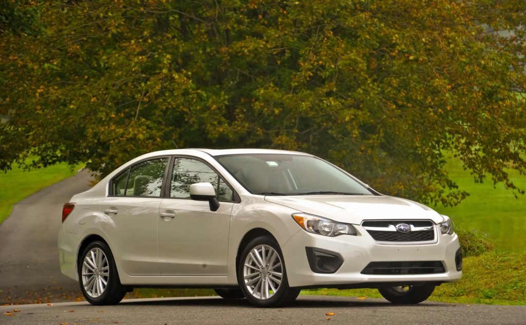 2012 Subaru Impreza model