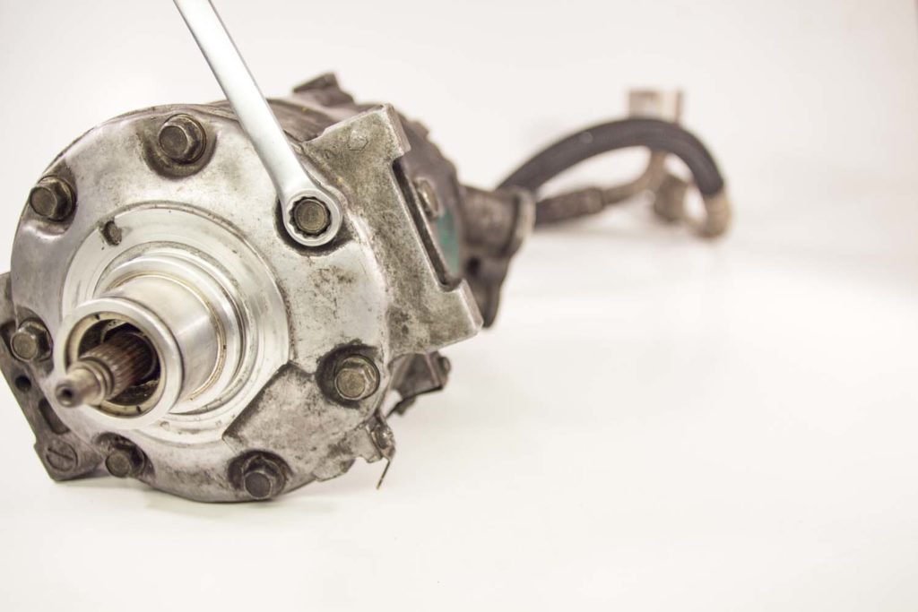 bad car air compressor isolated