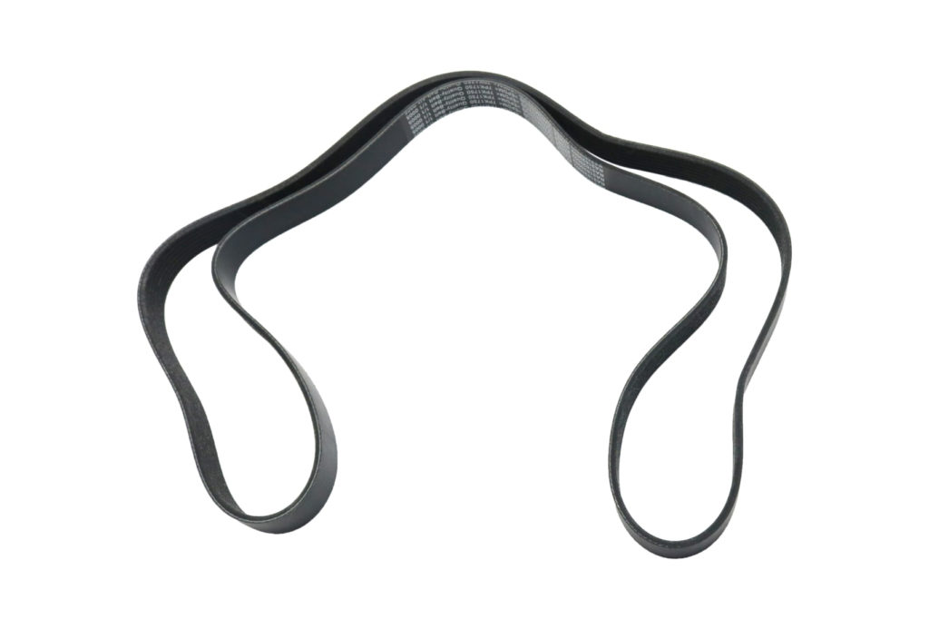 car drive belt isolated