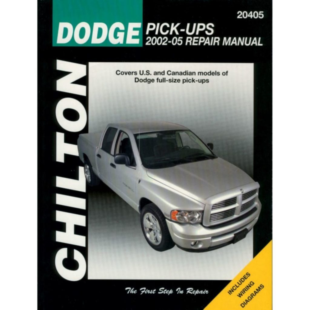 chilton dodge pickup manual