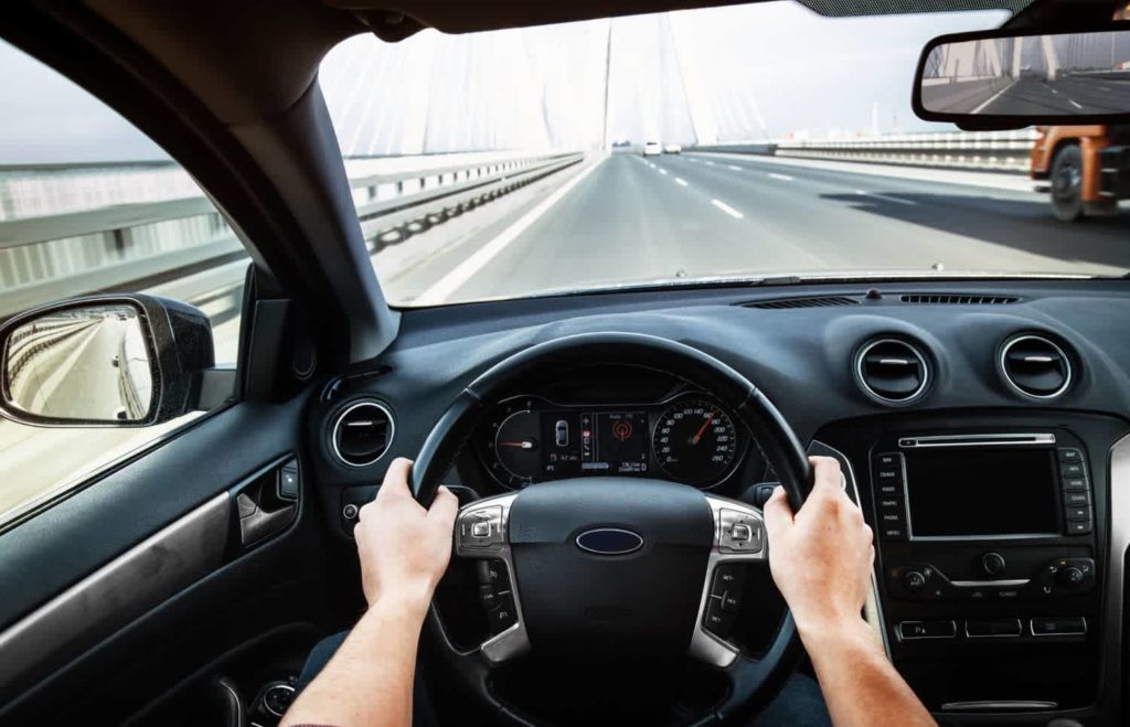 driving on highway