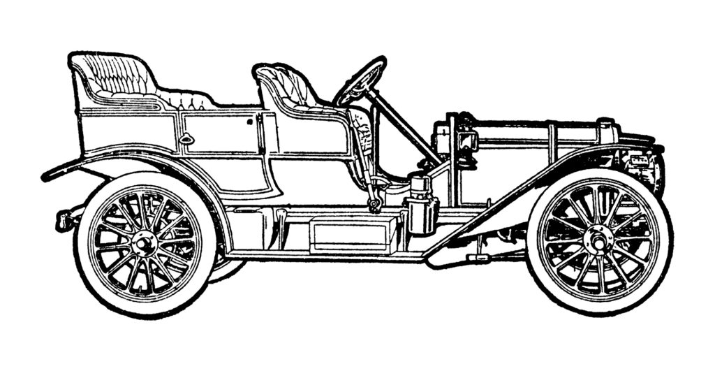 early 1900s automobile design
