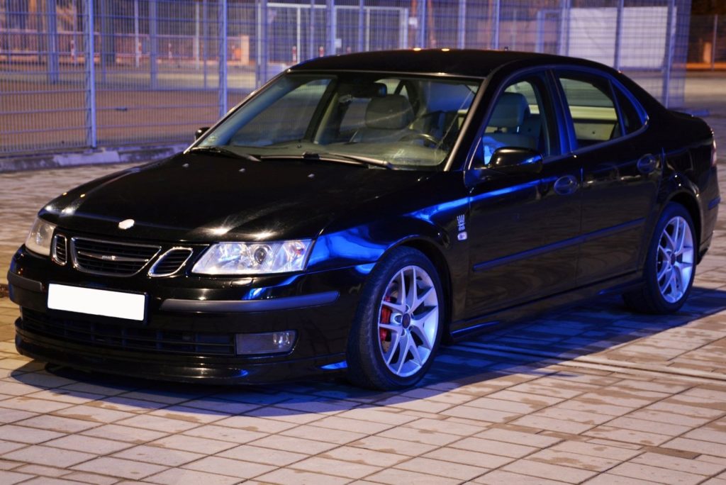 saab 9 3 black