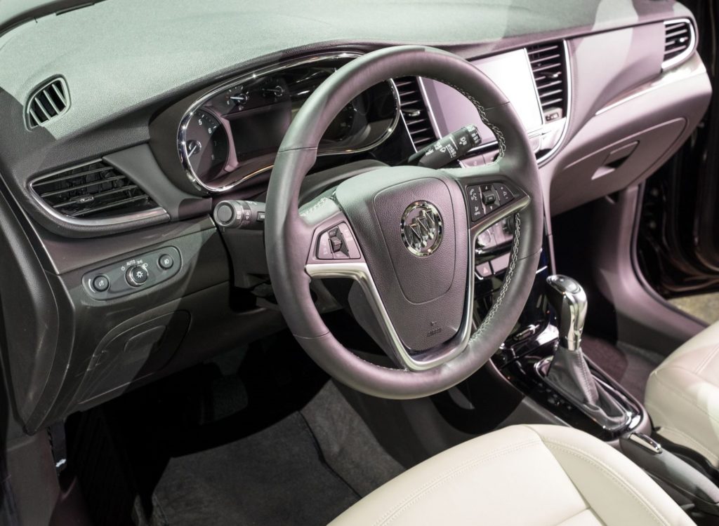 2017 buick encore interior