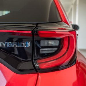 hybrid car logo