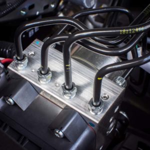 car ABS Module close up