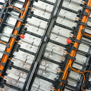 lithium ion battery pack overhead