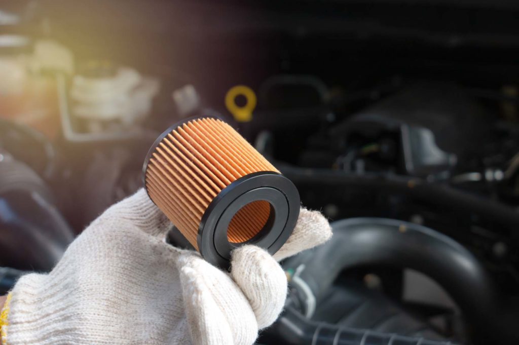new fuel filter on hand