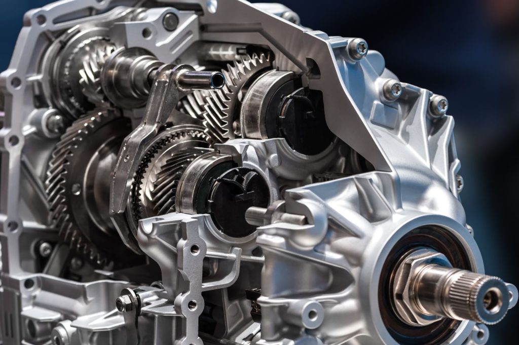 transmission assembly of a vehicle