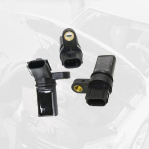 Camshaft Position Sensors with Hood as Background