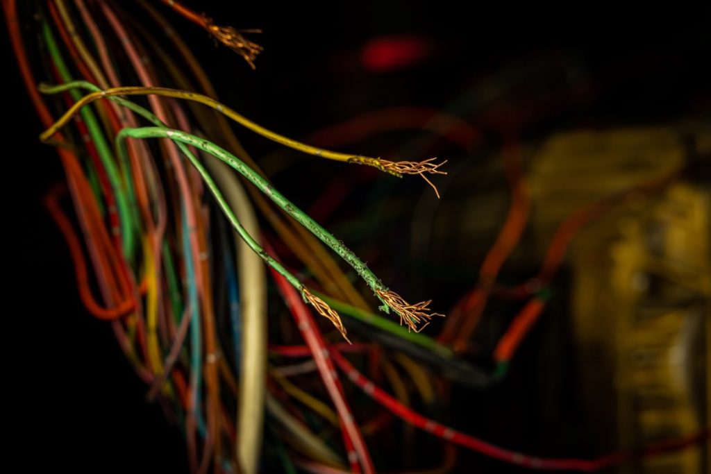 broken car wires