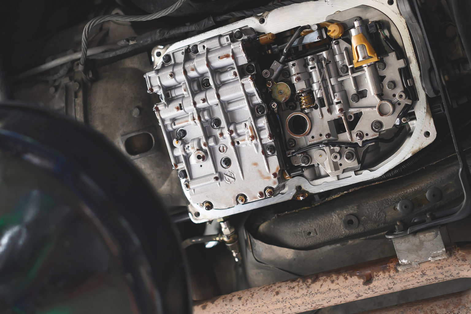 P2715 Code Pressure Control Solenoid "D" Stuck On In The Garage with