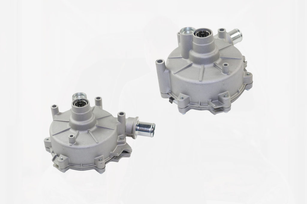 car water pump in white background