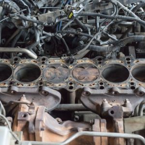 image of a six cylinder dar engine