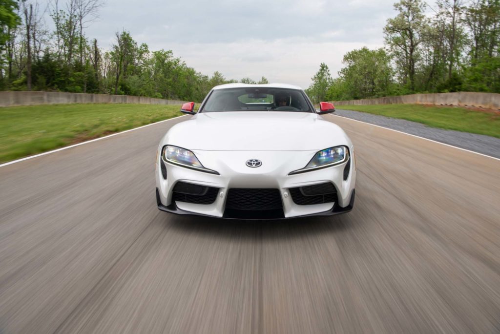 2020 toyota supra white toyota newsroom