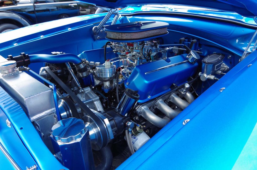 american classic car hot rod engine