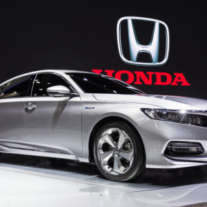 silver honda accord