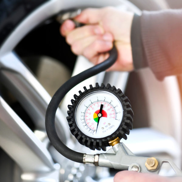 Where Is the Tire Pressure Sensor Located? In The Garage with