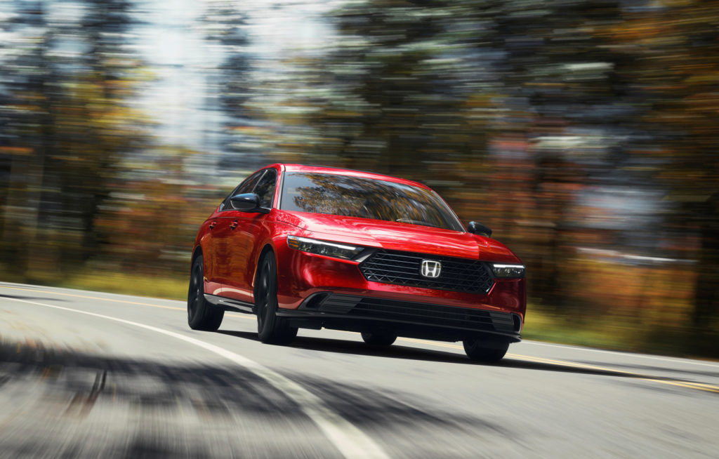 2023 honda accord sedan red honda newsroom