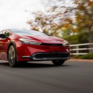 2023 toyota prius xle supersonic red toyota usa newsroom