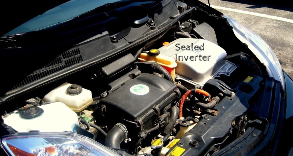 sealed inverter in a toyota prius