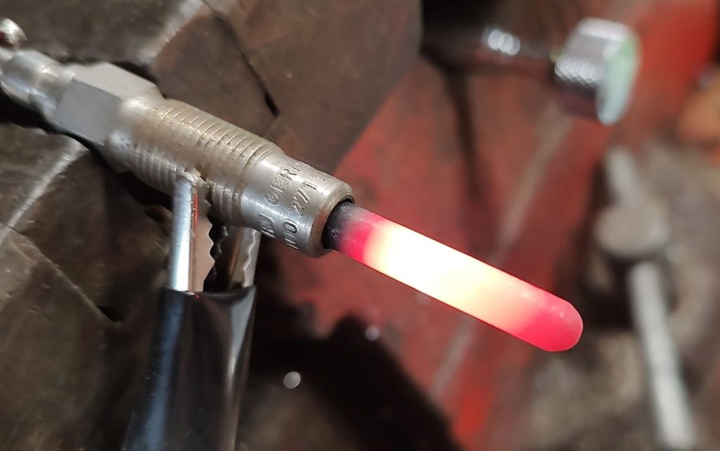 an energized car glow plug
