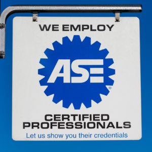 automotive service with ase certified mechanics