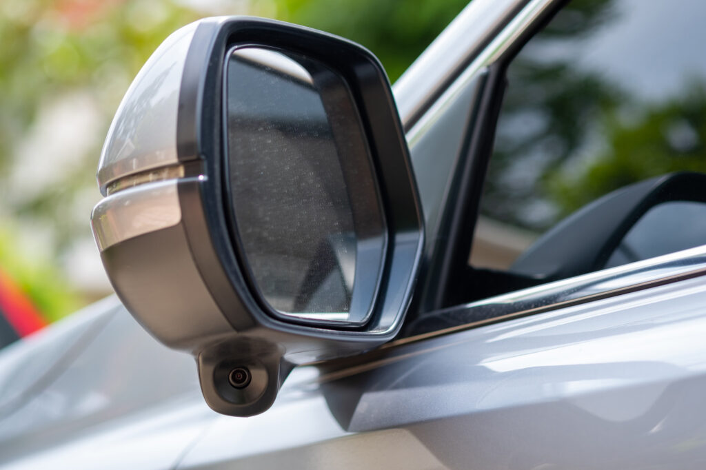 car camera side mirror driver side
