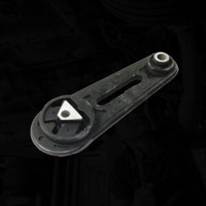 engine torque mount installed under the car