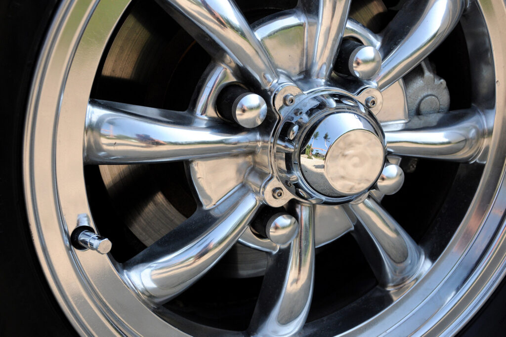chrome wheel starting to lose shine