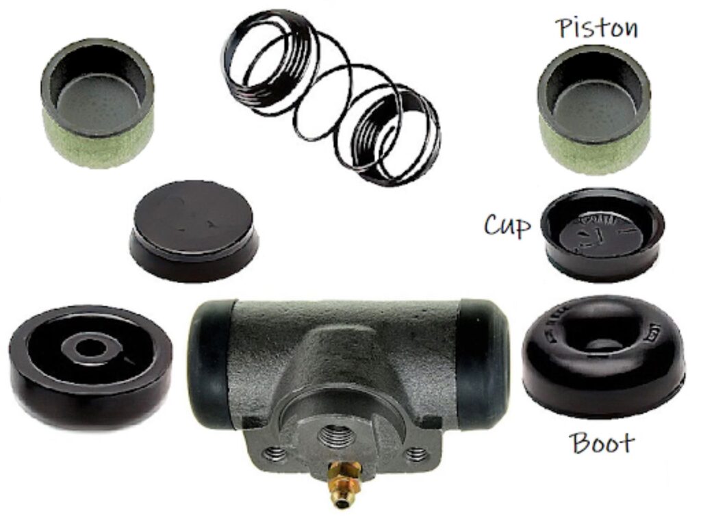 image of a brake wheel cylinder parts