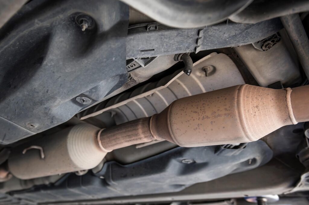 catalytic converter starting to rattle