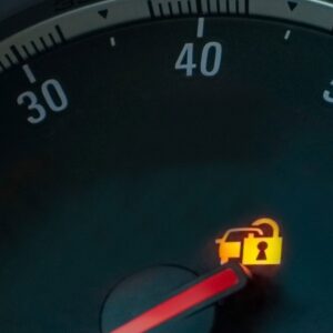 illuminated immobilizer warning light