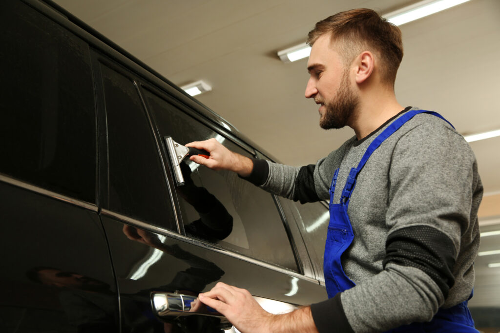 The Ultimate Guide to Cleaning Tinted Windows In The Garage with