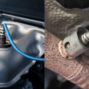 upstream and downstream car oxygen sensors comparison