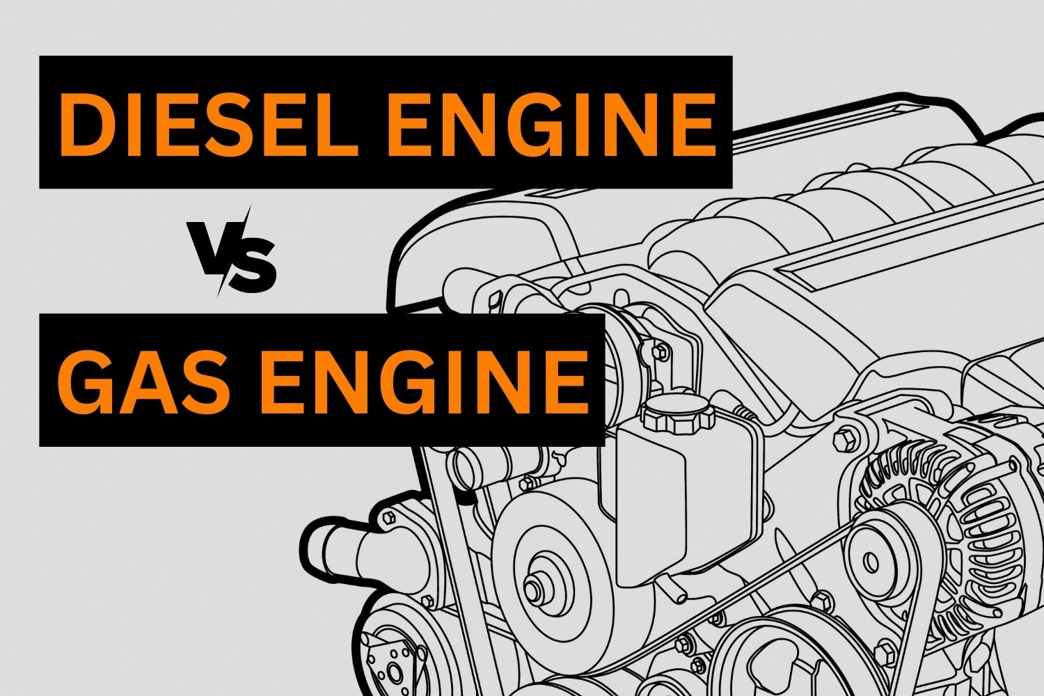 7 Key Differences Between Diesel and Gas Engines In The Garage with
