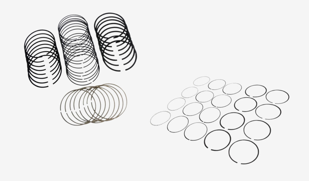 different kinds of replacement car piston rings